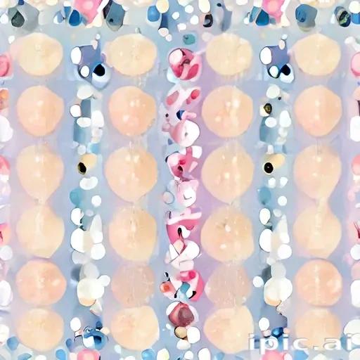 polka dots transparent