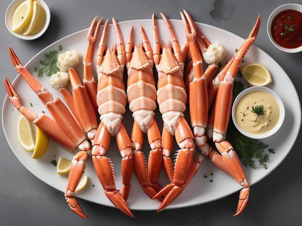what to serve with king crab legs
