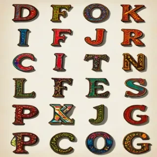 png letters
