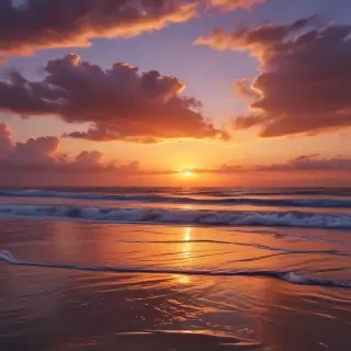 aesthetic sunset wallpaper