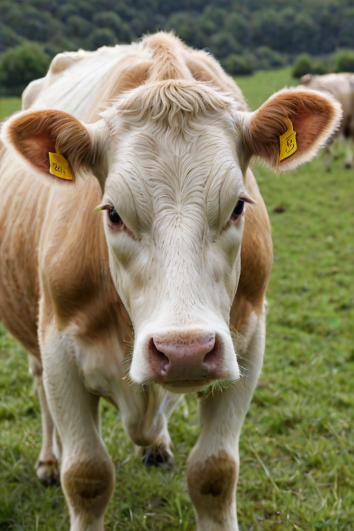 transparent cow