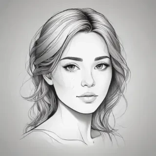 transparent line art