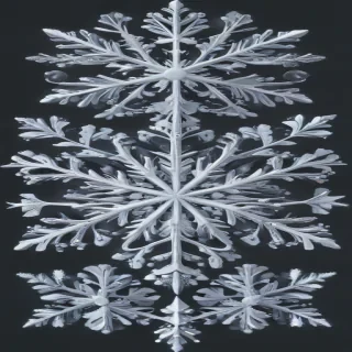 snowflake clipart free