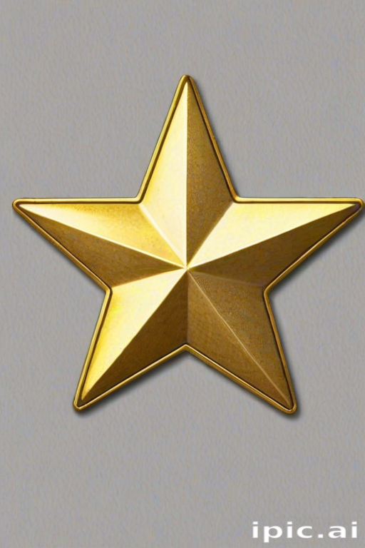 gold star sticker png