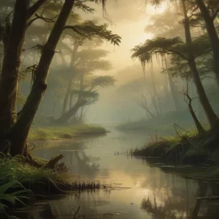 swamp background
