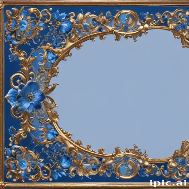 blue border png