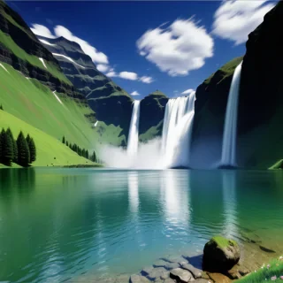 waterfall background wallpaper