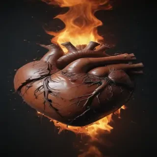broken heart background