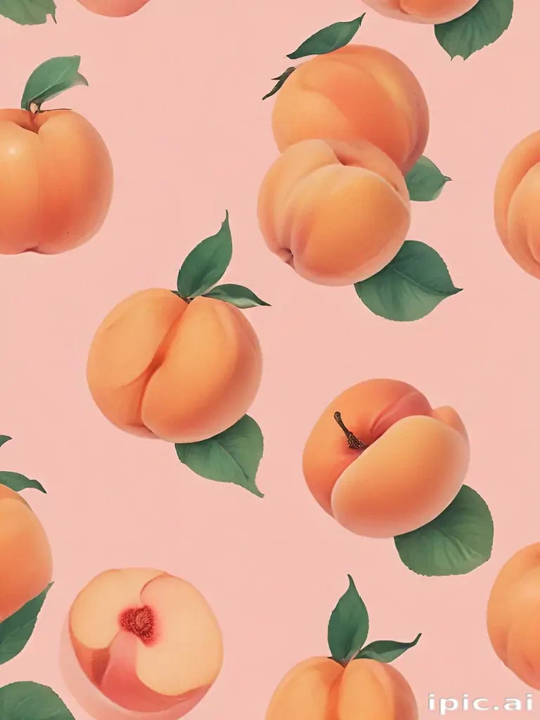 peach aesthetic wallpaper