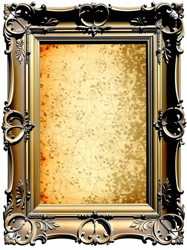 antique frame clipart
