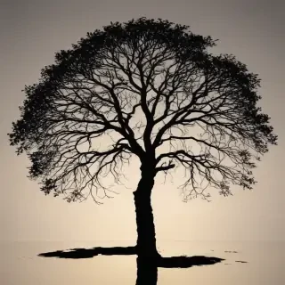 trees silhouette png