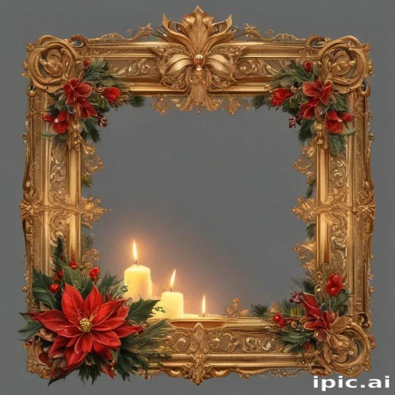 frame clipart christmas