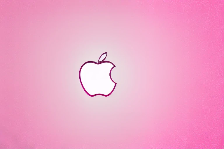 pink apple wallpaper