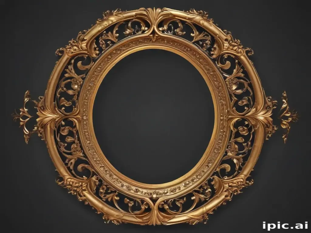 oval frame clipart