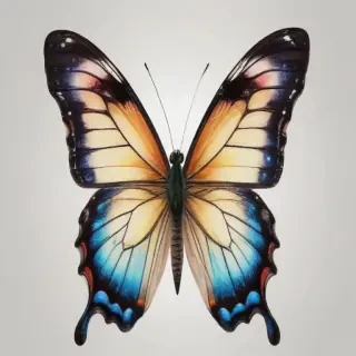butterfly png outline