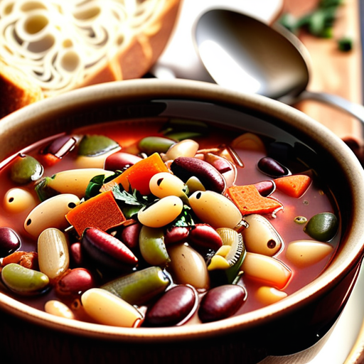 3 bean minestrone soup recipe