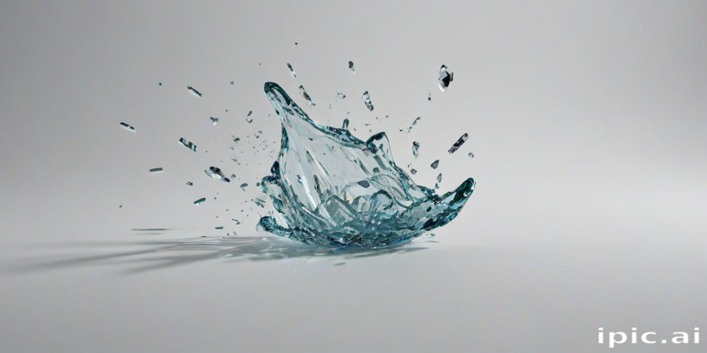 glass shattering png