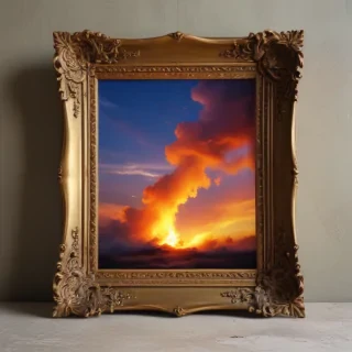 background for frame