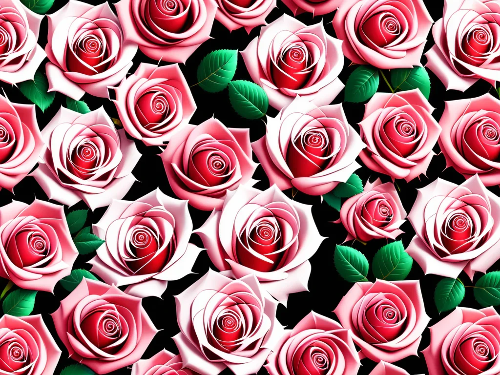 roses background