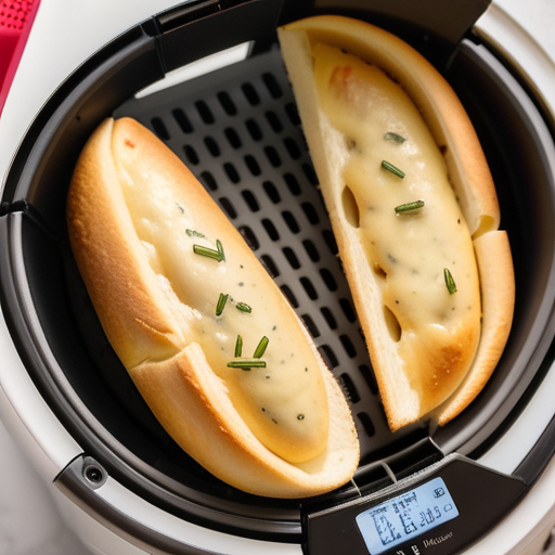 air fryer frozen garlic bread