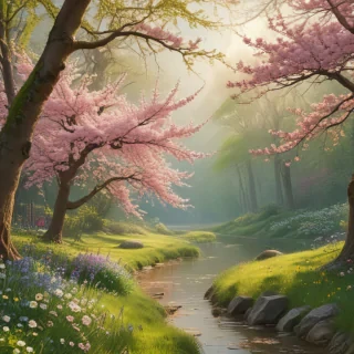 spring backgrounds aesthetic