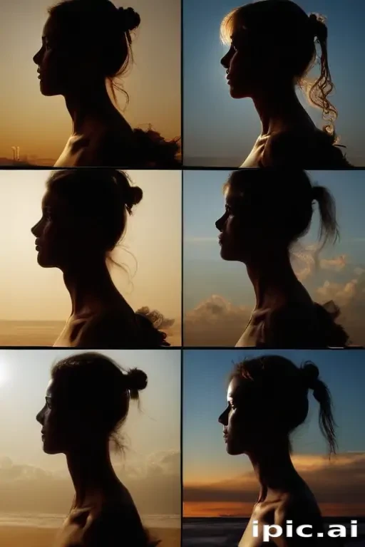 people silhouettes
