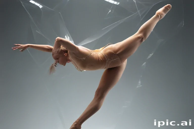 transparent gymnast