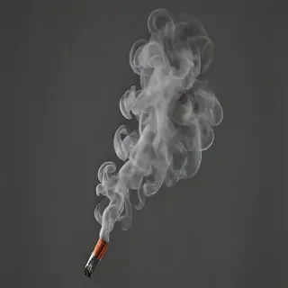 smoke no background