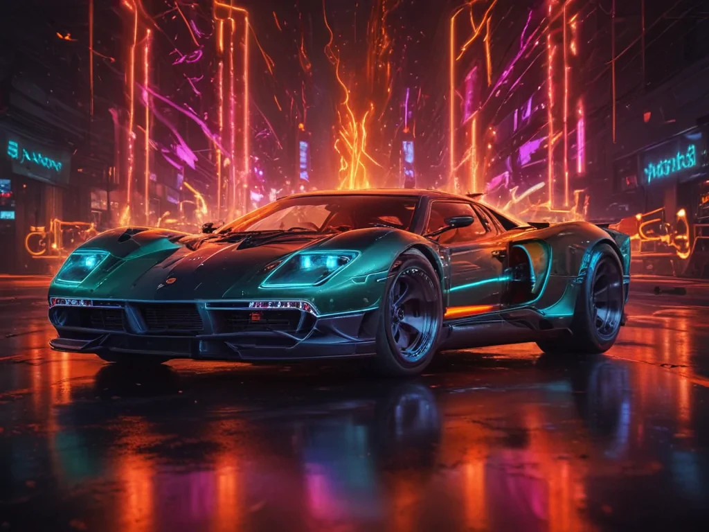 neon colors