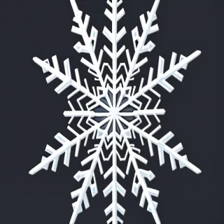 transparent background snowflake clipart