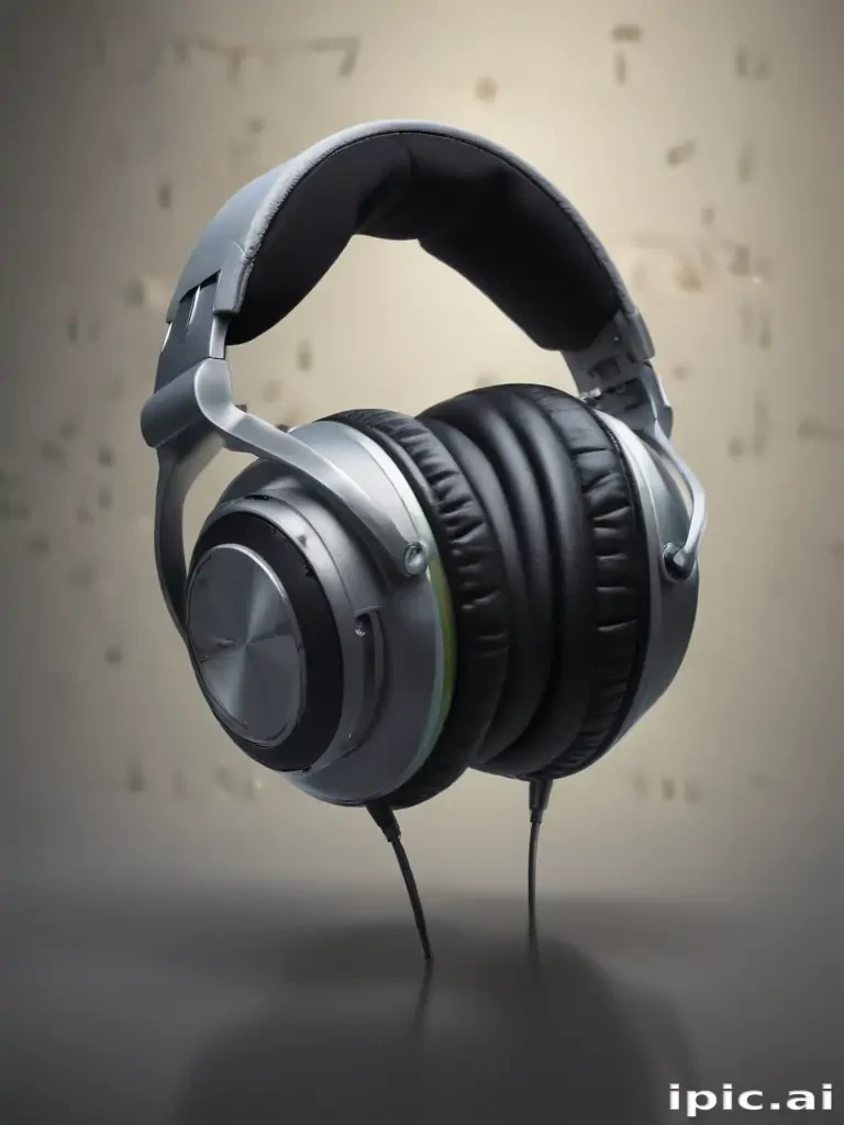 headphones background