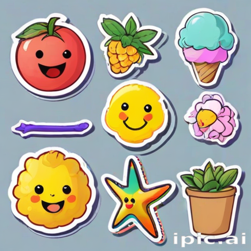 stickers clipart