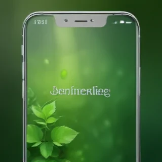 green background for iphone