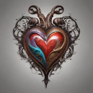 heart tattoo png