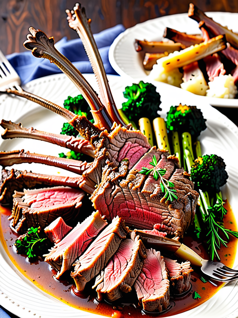 slow cooker rack of lamb