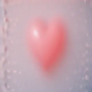 blurred heart