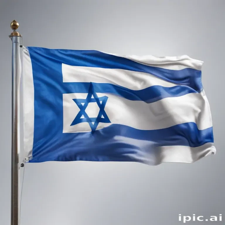 transparent israel flag