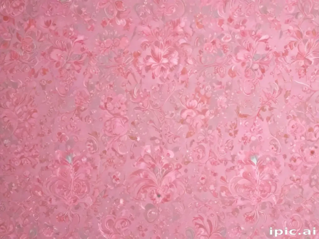 pink wall paper