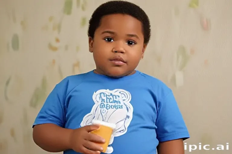 fat black kid
