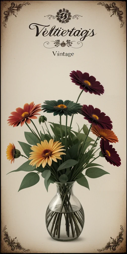 vintage flowers