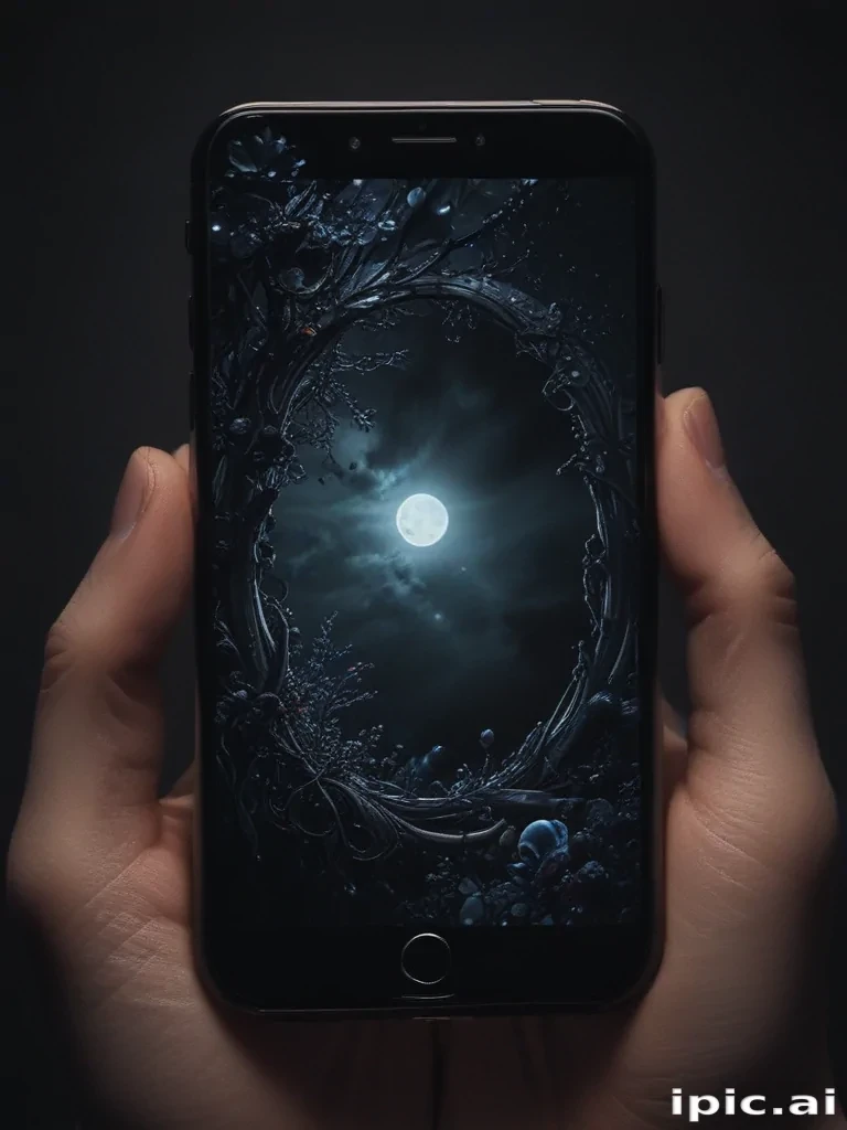dark aesthetic iphone wallpaper
