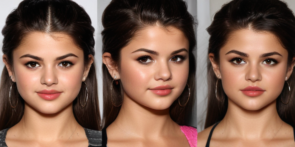 selena gomez before plastic surgery