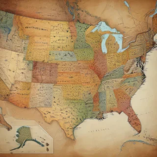 map of the usa states
