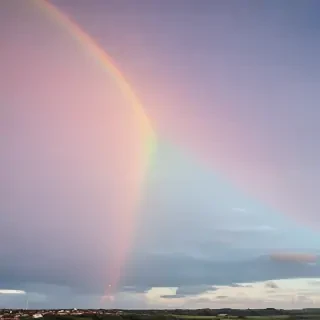 pastel rainbow