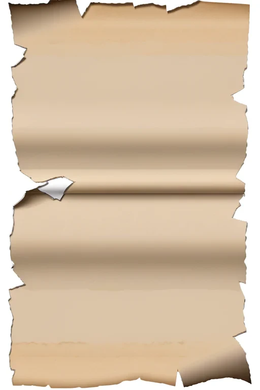 torn paper transparent