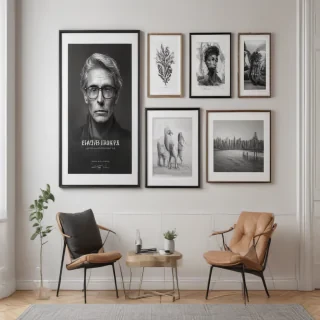 gallery wall mockup
