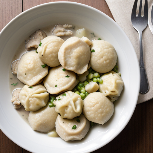 sides with chicken and dumplings