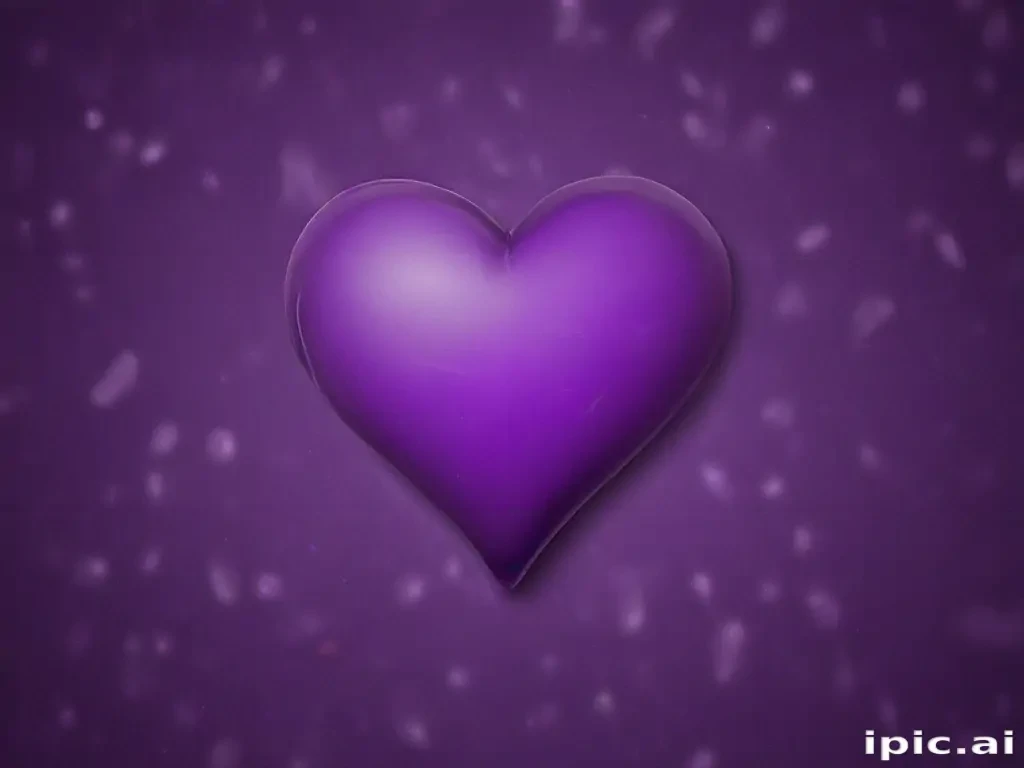 wallpaper purple heart