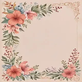 floral border png