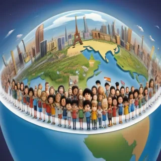 world cartoon pic
